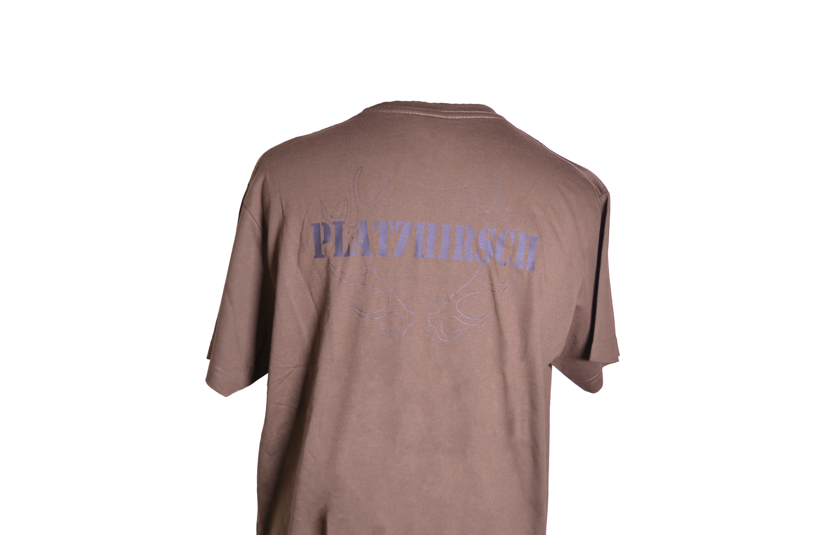 T-Shirt, Platzhirsch, oliv